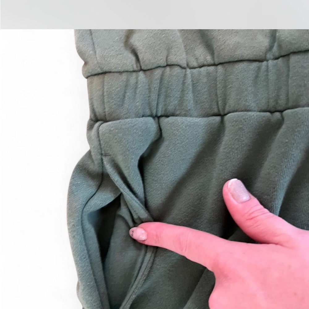 Amazon Essentials Green Crew Neck Sweatshirt Dres… - image 4